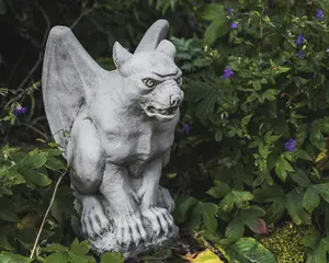 Large Winged Gargoyle Garden Statue