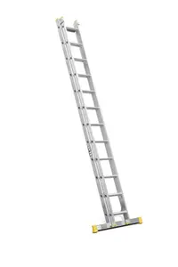 Premium Aluminium Trade Extension Ladder  EN131-2 Certified  Heavy-Duty Work