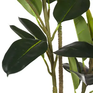 Artificial Plant FICUS ELASTICA Green