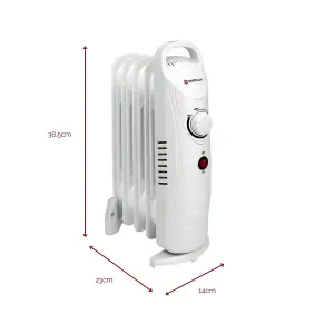 Rediffusion 650W Oil Filled Radiator