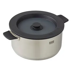 Kuhn Rikon Smart & Compact Space-Saving Stackable Induction Safe Casserole Pot, 24cm/5L