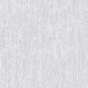 GoodHome Zoisi Silver effect Textured Wallpaper