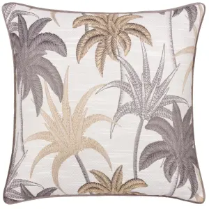 Wylder Tropics Galapagos Jacquard Piped Feather Filled Cushion