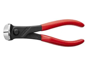 Durable Knipex End Cutting Nippers with PVC Grip - 160mm Precision Tool