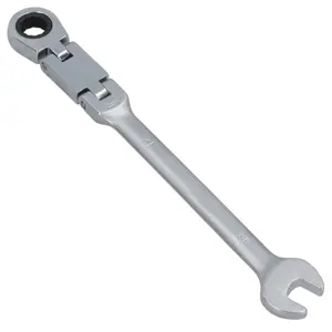 12mm Metric Double Jointed Flexi Ratchet Combination Spanner Wrench 72 Teeth