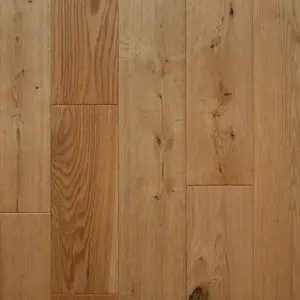 Engineered Flooring, Brushed Oak, 18/5mm x 125mm x RL, Brushed & Lacquered