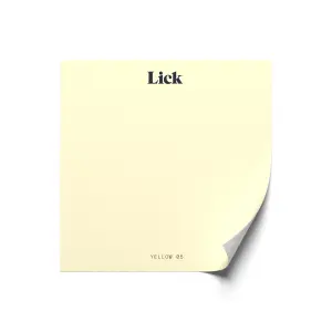 Lick Yellow 05 Peel & stick Tester