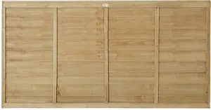 Forest 6'X3' Pressure Treated Lap Fence Panel