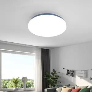 White 24W Modern Ultra Thin Round Acrylic Ceiling Light