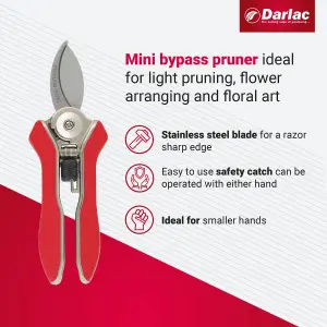 Darlac Mini Bypass Secateurs, DP70