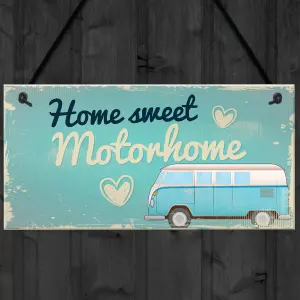 Red Ocean Gifts For Women Motorhome Wall Plaque Caravan Campervan Door Sign Friendship Gift For Her Him