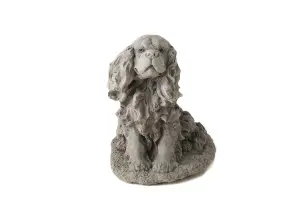 Stone Cast King Charles Spaniel Ornament