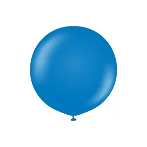 Kalisan Standard Latex Balloons (Pack of 2) Blue (One Size)