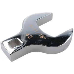 42mm 1 11/16" Crowfoot Wrench 1/2" Drive Crows Feet Spanner for Torque Wrenches