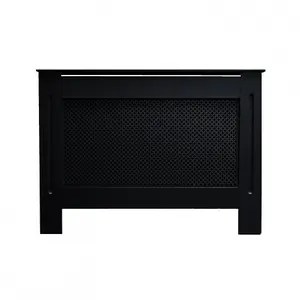 Black Diamond MDF Radiator Cover - Medium