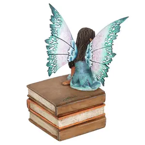 Amy Brown Book Fairy Figurine Purple/Teal/Brown (One Size)