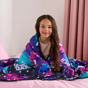 OHS Kids Gaming Weighted Blanket, Black - 3KG