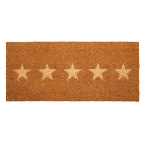 Maison by Premier Filta Five Embossed Stars Extra Large Doormat