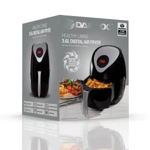 Daewoo Air Fryer 1400W Energy Efficient 3.6 Litre SDA1601GE