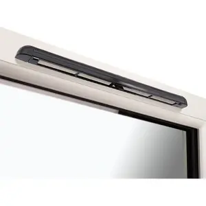 EAI Trickle Window Slot Vent Easy Fitting Inside & Out  - 400mm - 3180mm²EA - Brown