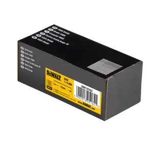 DeWalt 18 gauge Galvanised Straight Collated Brads (L)15mm, Pack of 5000