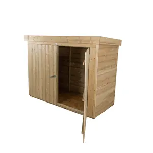 Forest Garden 2000L Tongue & groove Pent Garden storage 1450mm 1950mm