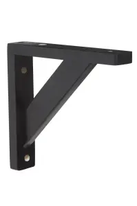 GoodHome Timber Black Pine Shelving bracket (H)300mm (D)250mm