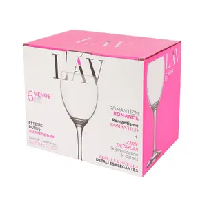 LAV - Venue Red Wine Glasses - 340ml - Pack of 6