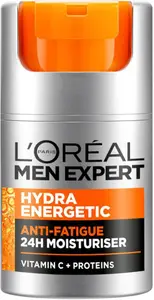 L'oréal Men Expert Hydra Energetic Daily Anti-Fatigue Moisturising Lotion (50Ml)