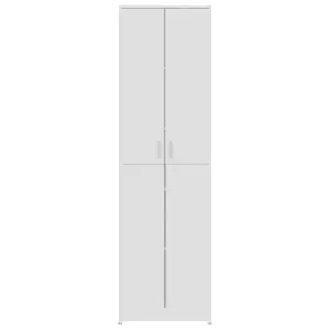 Hallway Wardrobe White 55x25x189 cm Engineered Wood