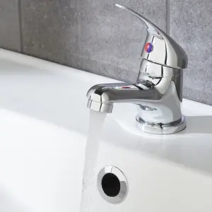 Arborg Chrome effect Basin Mixer Tap