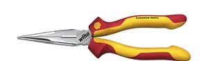 Wiha Electricians Pliers Cutters VDE Industrial Professional Snips Grippers 26727 - 200mm Needle Nose Pliers