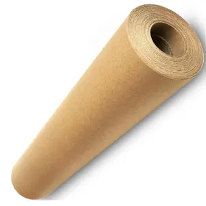 Multipurpose Brown Kraft Paper Roll 500x100mm Rolls For Packing Gifts Arts & Crafts