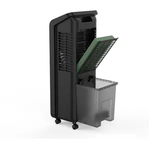 Super Slim Portable Air Cooler with DC Motor Vortex Fan System