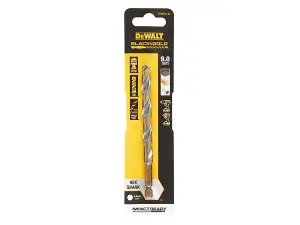 DEWALT Black and Gold Hex HSS-G Drill Bit 9.0mm