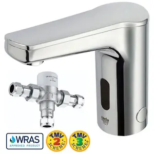 Rada TD7 Basin Sink Mono Mixer Tap Infrared Sensor Activated Automatic + TMV3