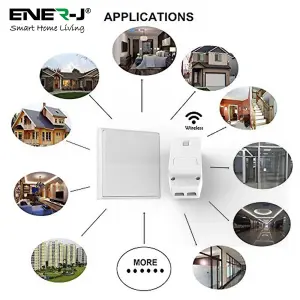 100W RF & WiFi ON/OFF & Dimming Receiver, Also works with Alexa