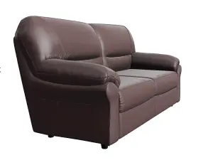 Furniture Stop - Saga 3+2 Coventry Leather Sofa Set