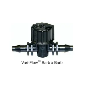 pack of 5 micro irrigation flow control valves for micro pipe 4/6mm