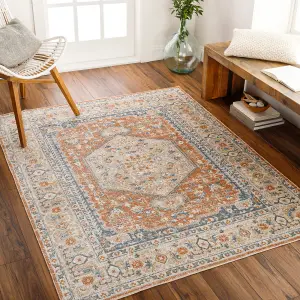 BOKA Machine Washable Vintage Area Rug 160 x 213 cm