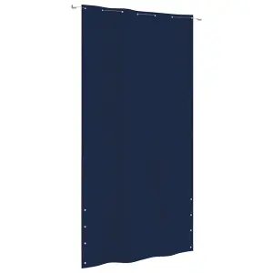 Berkfield Balcony Screen Blue 140x240 cm Oxford Fabric