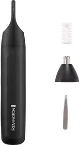 Remington Detail Kit For Men (Trimmer For Eyebrows And Fine Detailing, Rotary Trimmer For Nose And Ear, Comb Tweezers, Storage, Battery Operated