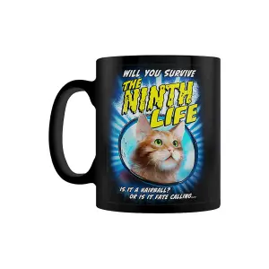 Horror Cats The Ninth Life Vintage Mug Black/Blue (One Size)