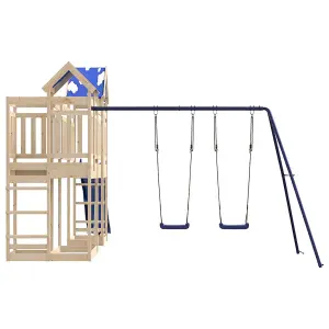 Berkfield Outdoor Playset Solid Wood Pine