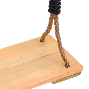 Berkfield Board Swing 200 cm Solid Pinewood