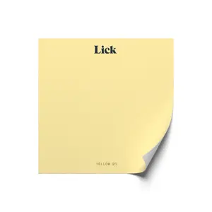 Lick Yellow 01 Peel & stick Tester