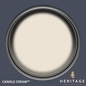 Dulux Trade Heritage Candle Cream Velvet matt Wall paint, 2.5L