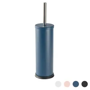 Harbour Housewares - Round Toilet Brush - Matt Blue