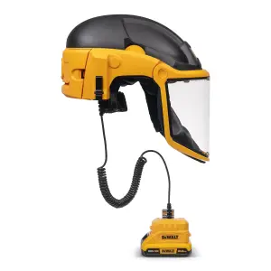 Dewalt Powered Air Purifying Respirator Hard Hat / P3 Filter X2 2AH DCB183 Kit