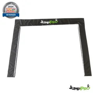 JumpPRO Trampoline Goal (Large) - The Only Trampoline Football Goal in the World